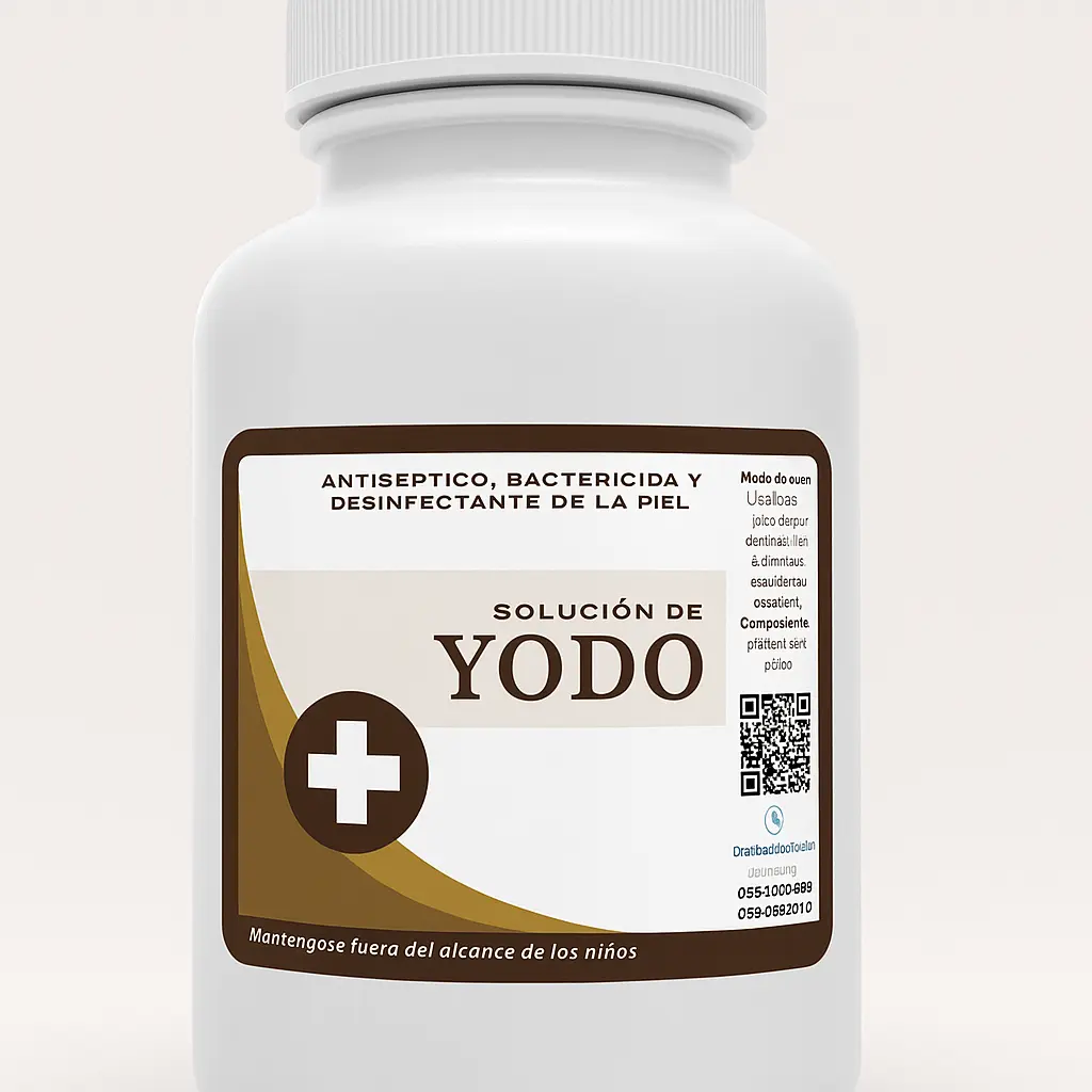 Solucion de Yodo